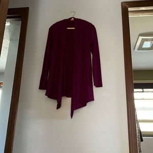 Open front lightweight cardigan